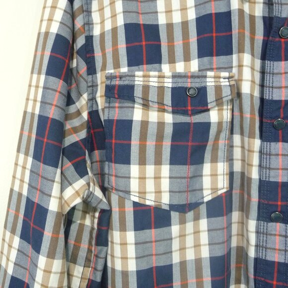 THE NORTH FACE SIZE XL SNAP FRONT SHIRT PLAID - Picture 3 of 9